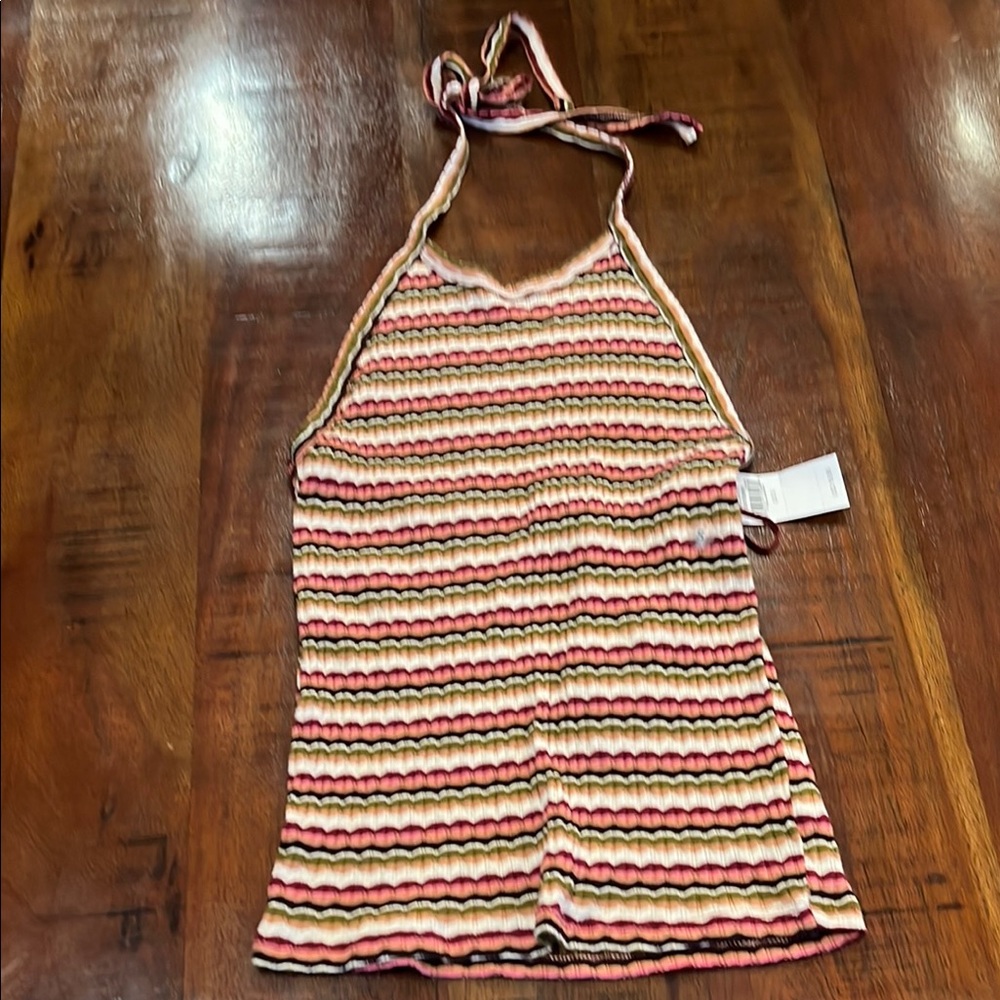 American Eagle Multicolor Striped Top